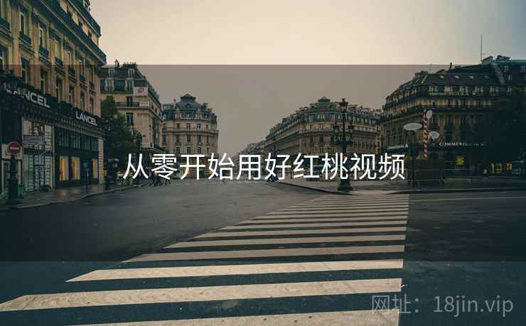 从零开始用好红桃视频