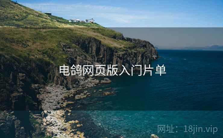 电鸽网页版入门片单