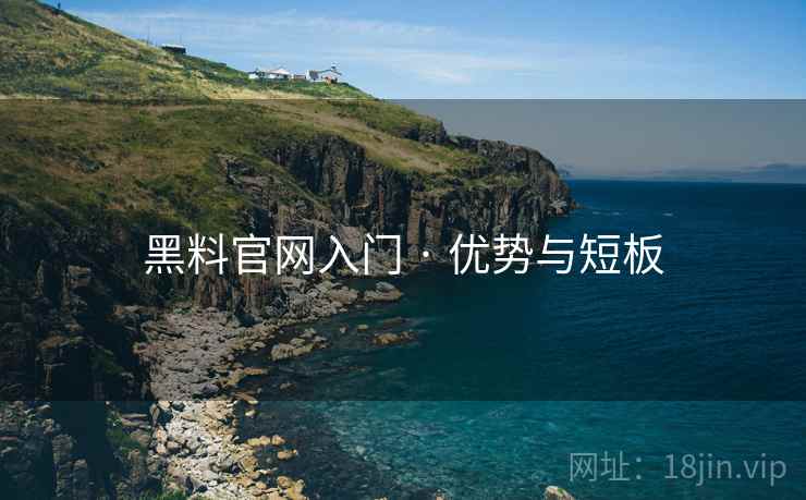 黑料官网入门 · 优势与短板