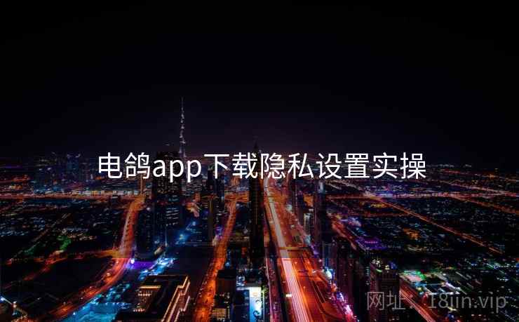 电鸽app下载隐私设置实操